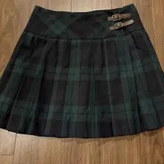 ラルフローレン　160 定番　チェック柄プリーツスカート