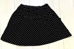 組曲 スカート ドット柄