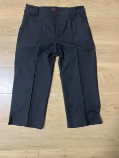 Barbie GOLF バービーゴルフ　クロップドパンツ ブラック　サイズ2