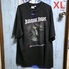 GU ジュラシックパーク tシャツ グレー xl