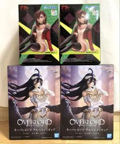 オーバーロード＆ダンダダンフィギュア4点セット