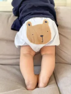 babygap ベビー ブルマ くまモチーフ ライトブルー　男の子　女の子