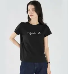 agnès b. 黒 半袖Tシャツ サイズ3 アニエス