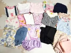 女の子　夏服まとめ売り24点　80cm