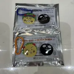 カラビナ付き推しカラーマルチケース　イオン　u29 コジコジ×ブラックパンダ