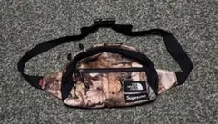 supreme ノースフェイス　枯葉　ショルダーバッグ　ウエストポーチ