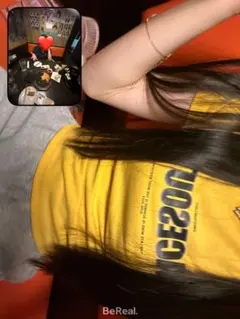 FACESOUTH 半袖Tシャツ イエロー