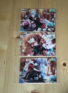 プロセカ ウエハース9 日野森雫 花里みのり KAITO モモジャン 3枚セット