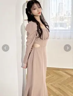 RESEXXY カットアウトマーメイドワンピース