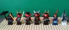 4 LEGOニンジャゴーミニフィギュアセット