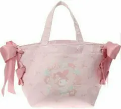 限定★お値下げ★メゾンドフルール マイメロ リボントートバッグ サイドリボン