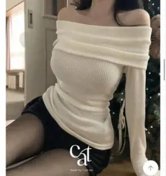 off knit black 韓国