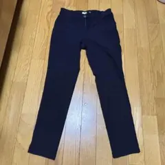 chocol raffine robe ストライプ 裏起毛 スキニーパンツ L