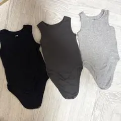 h&m タンクトップ肌着ロンパースタイプ　80cm