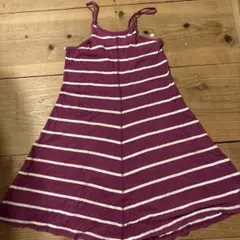 OLD NAVY ボーダー ノースリーブ ワンピース 140-150cm
