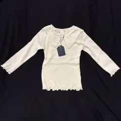 【新品タグ付き】Cottoli ホワイト 長袖トップス
