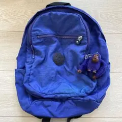 Kipling リュックサック パープル