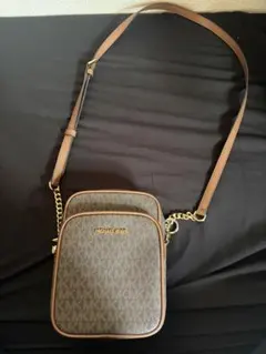 マイケルコース 総柄 ショルダーバッグ ロゴ