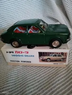 トヨタ カローラ 1400 HI-DELUXE ブリキ製ミニカー 美品 保管品 - メルカリ