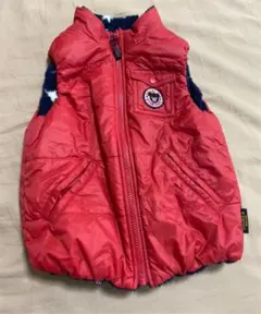 ダブルビー リバーシブル ダウンベスト