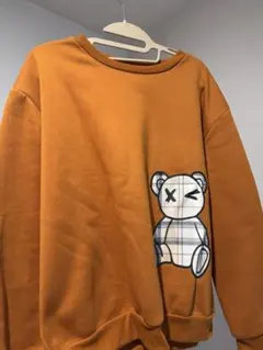 SHEIN クマ柄 トレーナー Lサイズ