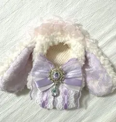 にじぱぺ 10cm ぬい服 うさぎ