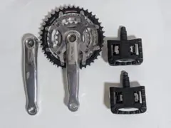 Shimano Deore LX FC-M569 + SM-PD21 セット - メルカリ