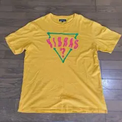 GUESS イエロー Tシャツ Lサイズ VIBRAS