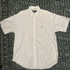 Ralph Lauren BLAKE 90s半袖シャツ L ポニー付き
