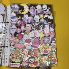 カラフルキャラクターシールセット - メルカリ