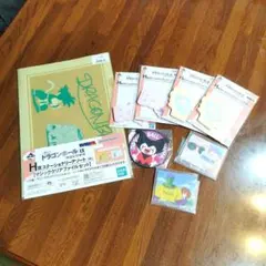 一番くじ ドラゴンボール クリアファイル コースター アクリルスタンド 付箋