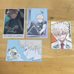 ヒロアカ 原画展 メモリアルコレクション マグネットステッカー 爆豪セット