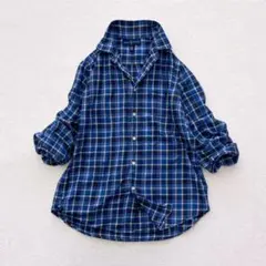 ラルフローレンダウンボタンコットン長袖シャツチェックRalphLauren160