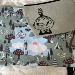 ムーミン ポーチセット 3点