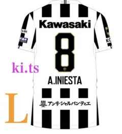 ヴィッセル神戸25周年メモリアルユニフォーム アシックス イニエスタ 8