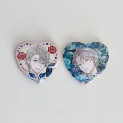 にじさんじ Rose Valentine ランダムハート型缶バッジ 甲斐田晴