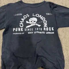 SEXY DYNAMITE LONDON Tシャツ スカルロゴ 黒 y2kのサムネイル