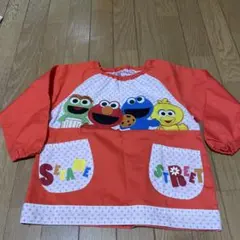 セサミストリート 子供用エプロン