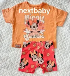 nextbaby ミニー半袖サイクリングパンツ　セットアップのサムネイル