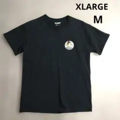 XLARGE 　tシャツ エクストララージ　ブラック　ワンポイント　Mサイズ