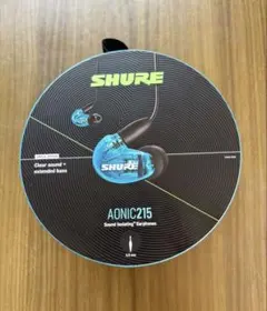 SHURE AONIC 215 有線イヤホン マイク付きのサムネイル