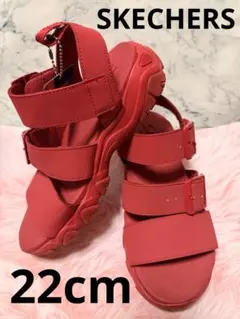 SKECHERS サンダル RED 22cmのサムネイル