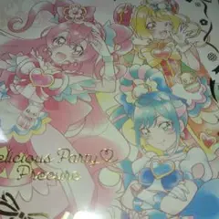 プリキュア色紙　デリシャスパーティプリキュア　集合