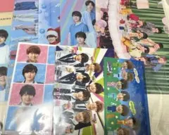 なにわ男子クリアファイル×7チケットホルダー×1