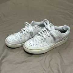 NIKE Court Vision LO White Sneakers White 25.5cm