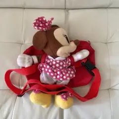 ミニーマウス バッグ 赤