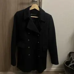 ZARA WOMAN ブラック ピーコート Sサイズ