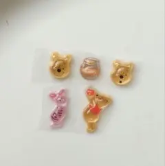 正規品　ボンボンドロップシール　ディズニー　ミニ　くまのプーさん