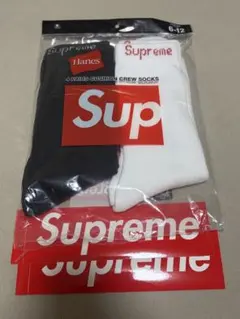 Supreme Hanes Crew Socks