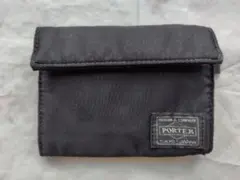 PORTER 吉田カバン 二つ折り財布 블랙